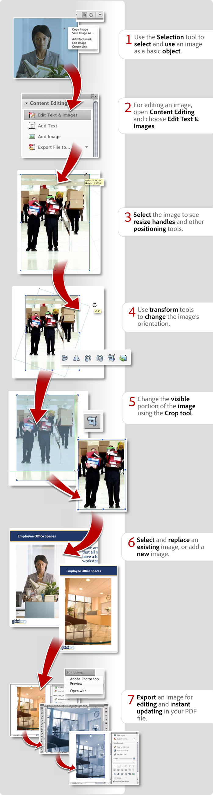 How to edit images in PDF files with Acrobat XI
